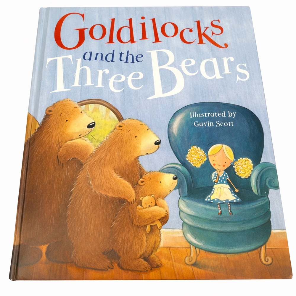 Goldilocks and the Three Bears Hardcover Illustrated Children’s Book